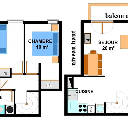 Duplex Moderne Pour 6 Pers Avec Belle Vue Montagne, Balcon Et Wifi - Fr-1-508b-34 Aussois